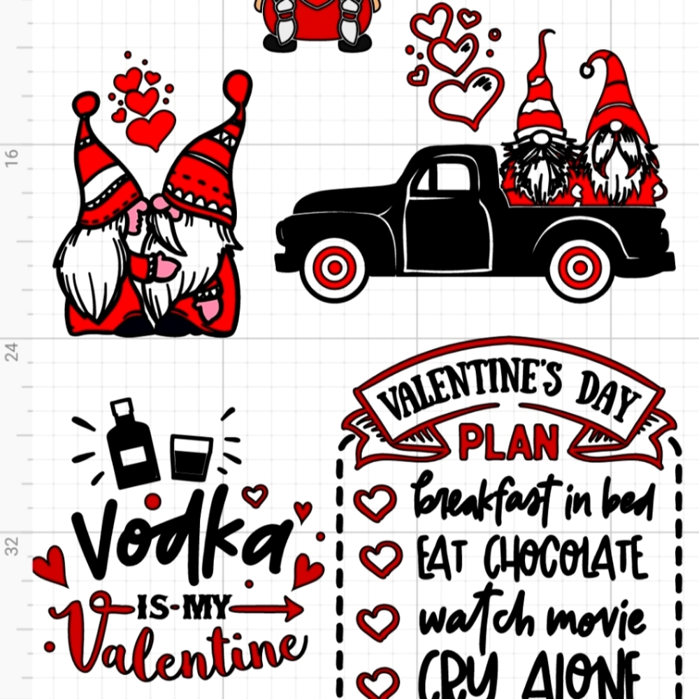 Available Valentines For My Custom Colthing & Cups